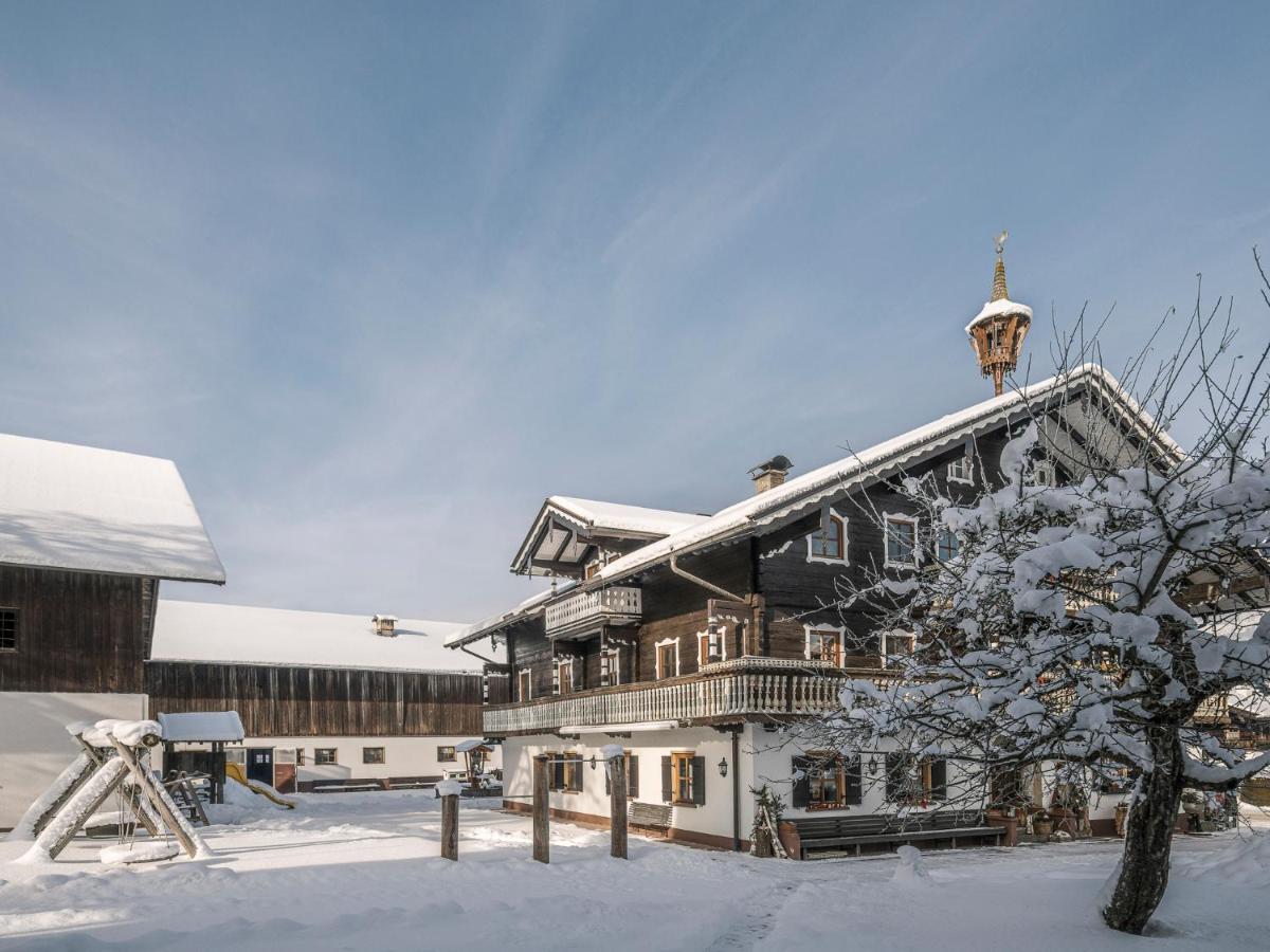 Kinderbauernhof Scharrerhof Hollersbach im Pinzgau Exteriör bild
